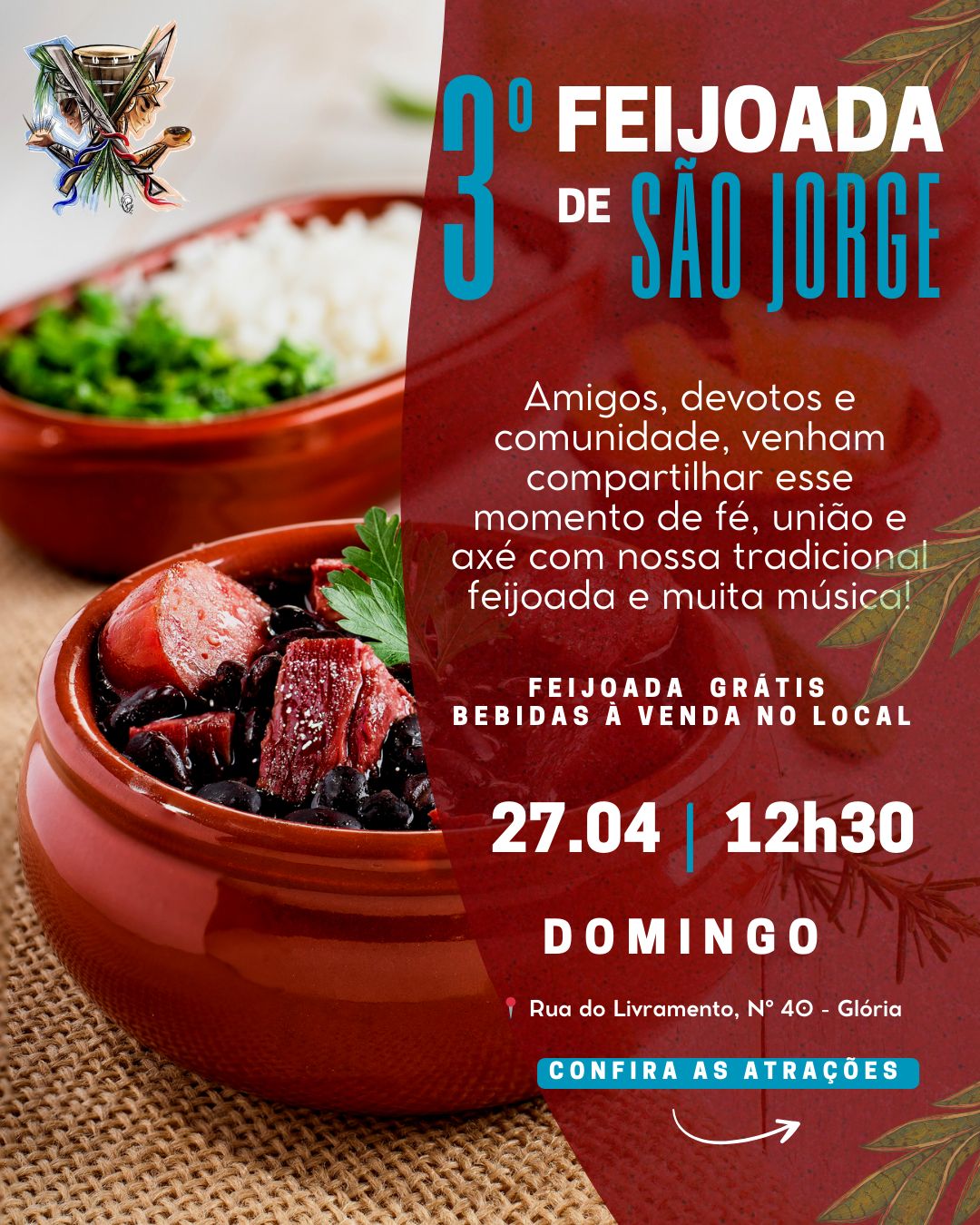 3ª Feijoada de São Jorge